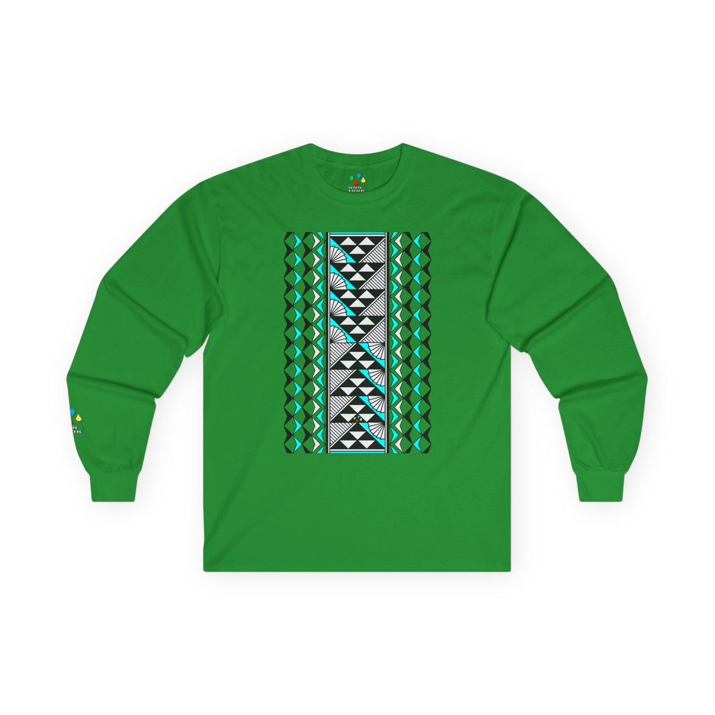 Sun and Rain in Turquoise Unisex Long Sleeve Tee