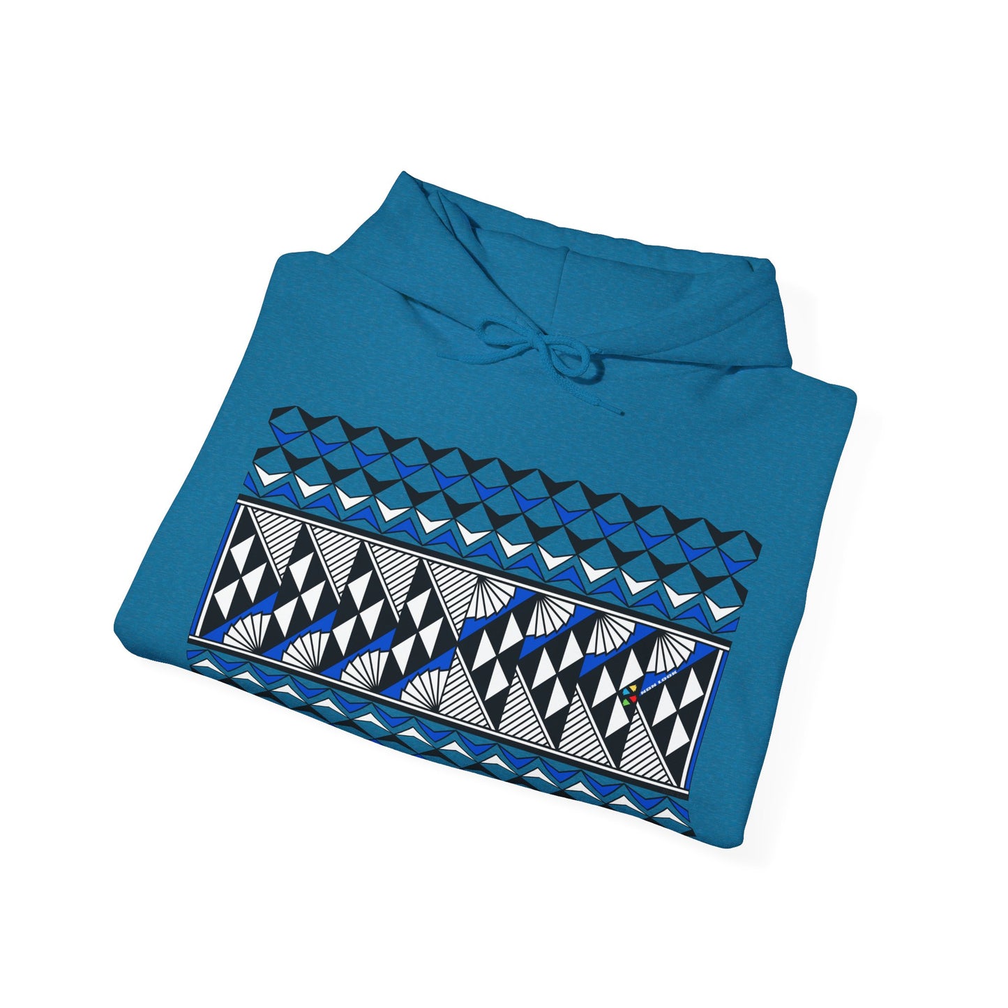 Sun and Rain in Blue Unisex Hoodie
