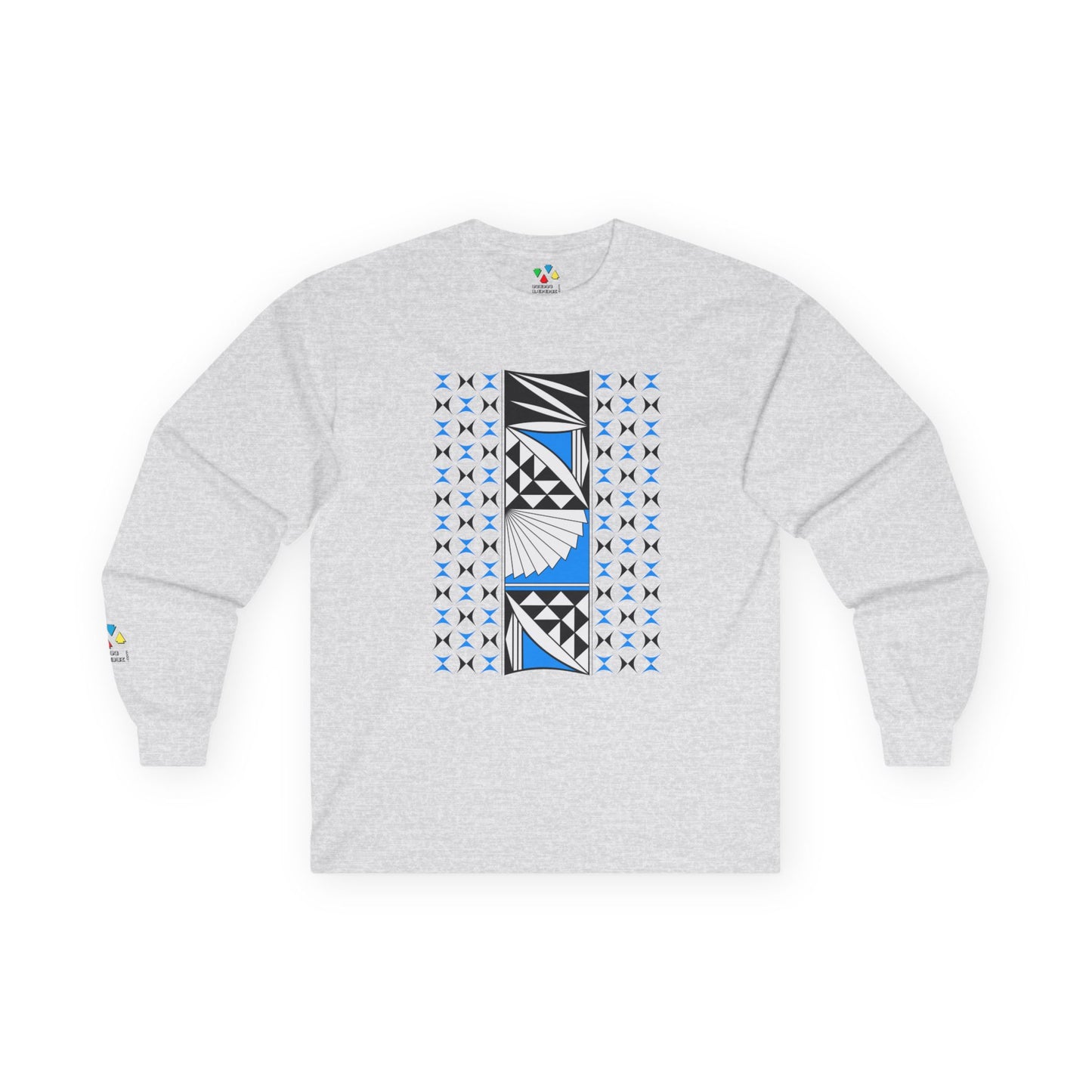 Southwest Sunrise in Sky Blue Unisex Long Sleeve Tee