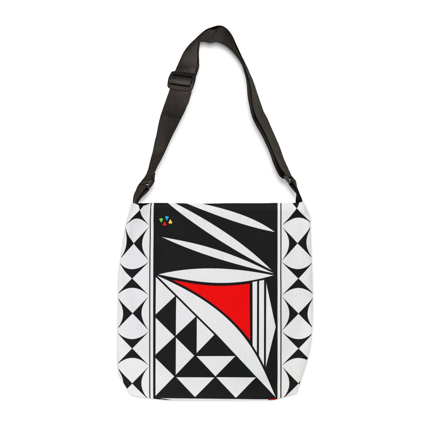 Red Southwest Sunrise Adjustable Tote Bag