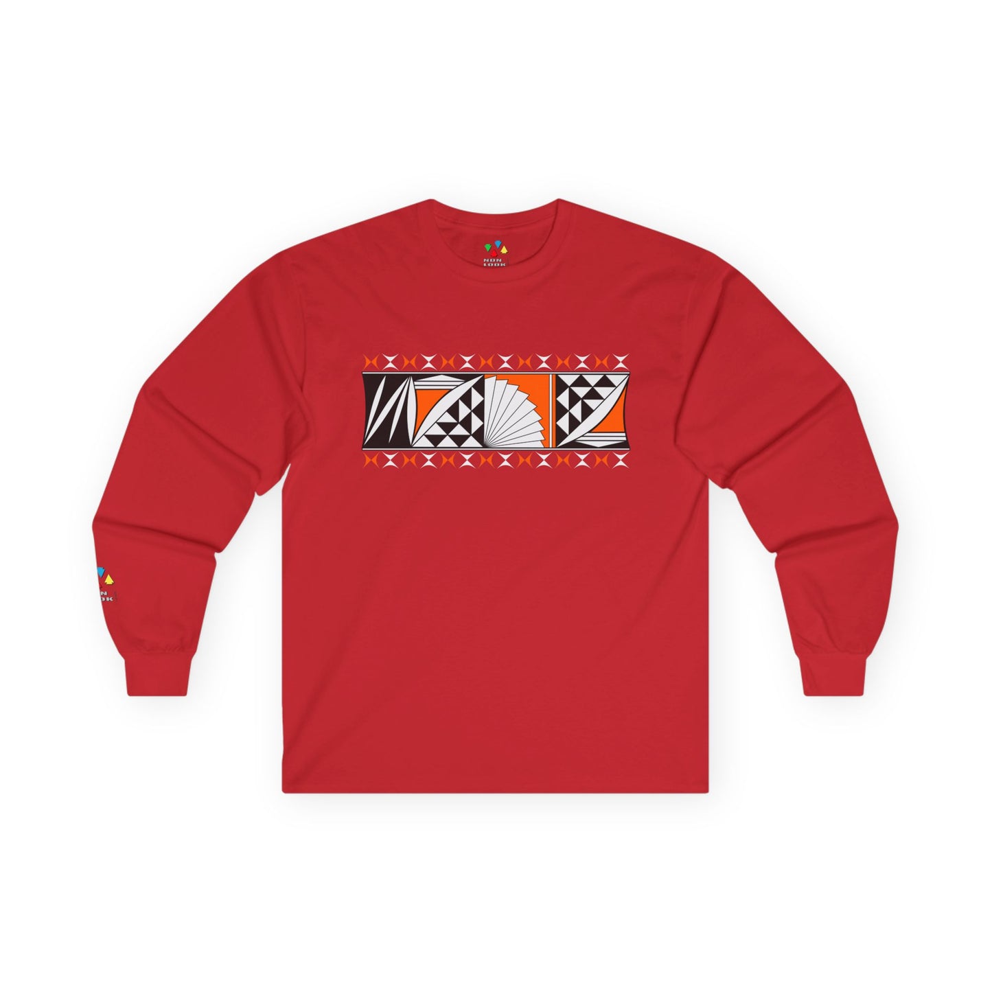 Southwest Sunrise in Orange Unisex Long Sleeve Tee