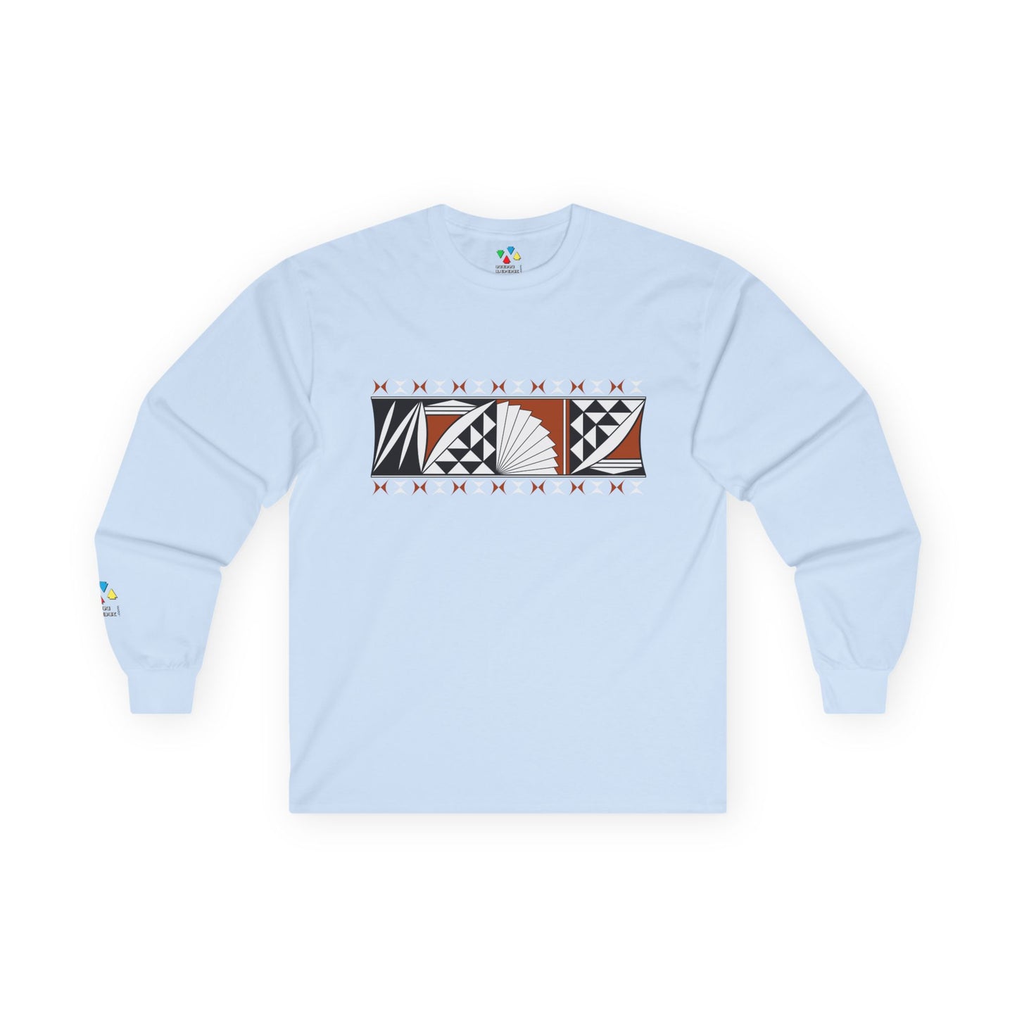 Southwest Sunrise in Rust Unisex Long Sleeve Tee