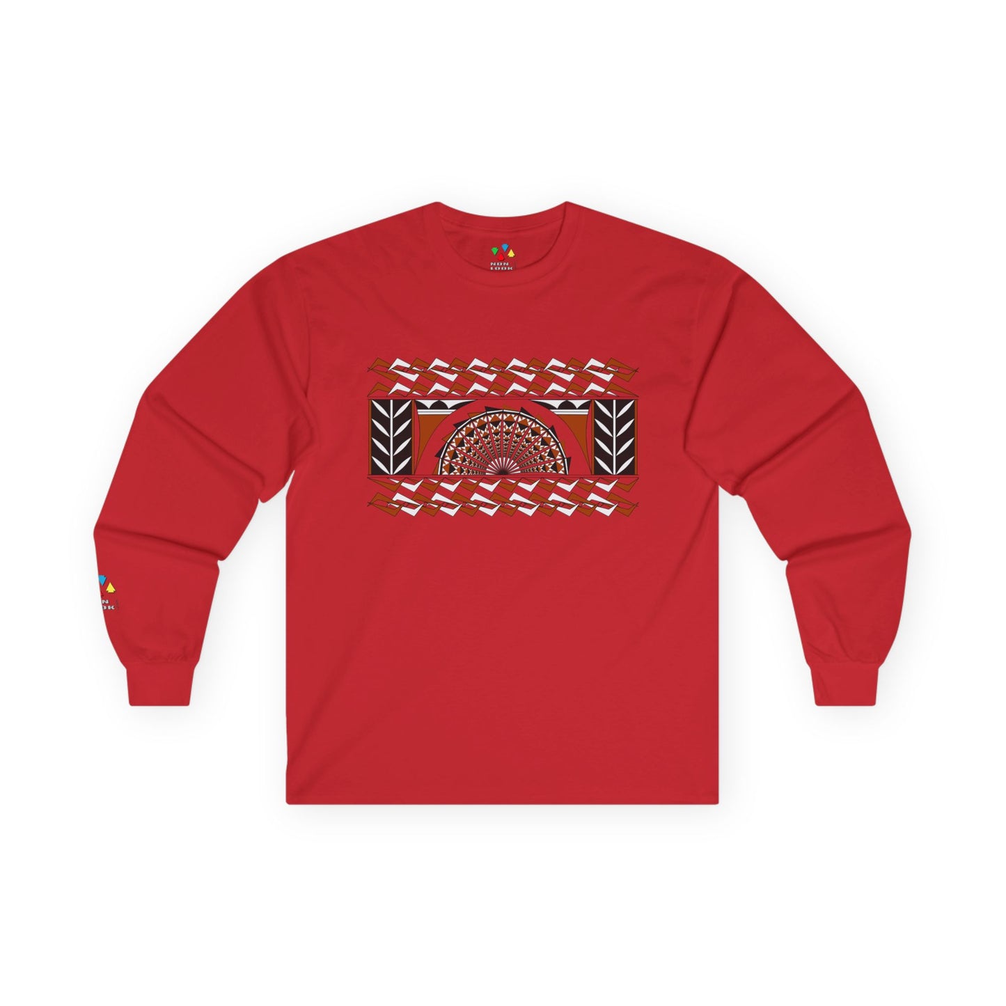 Southwest Sunset in Rust Unisex Long Sleeve Tee