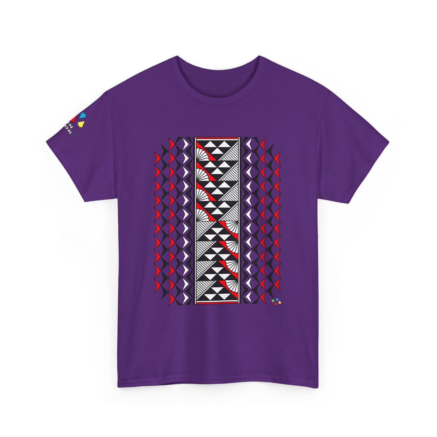 Sun and Rain in Red Gildan Unisex Tee