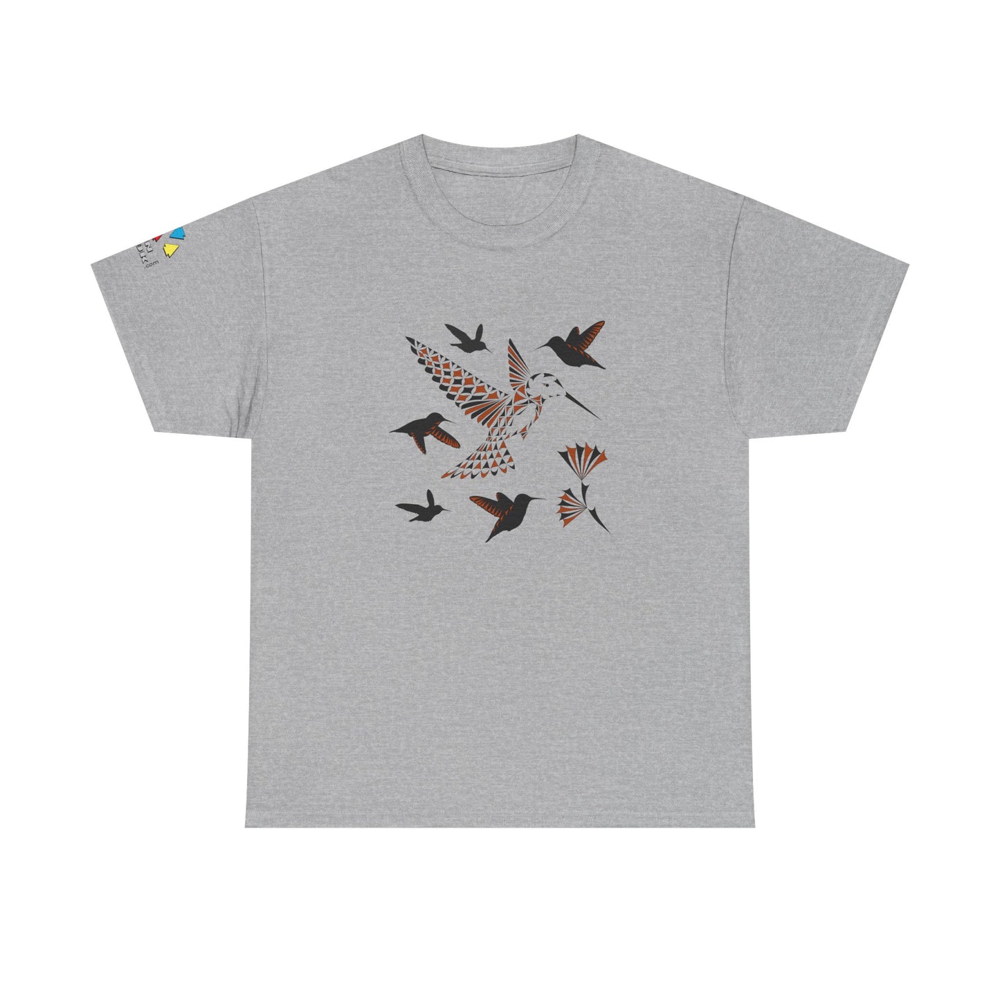Hummingbird Blessing in Rust Gildan Unisex Tee
