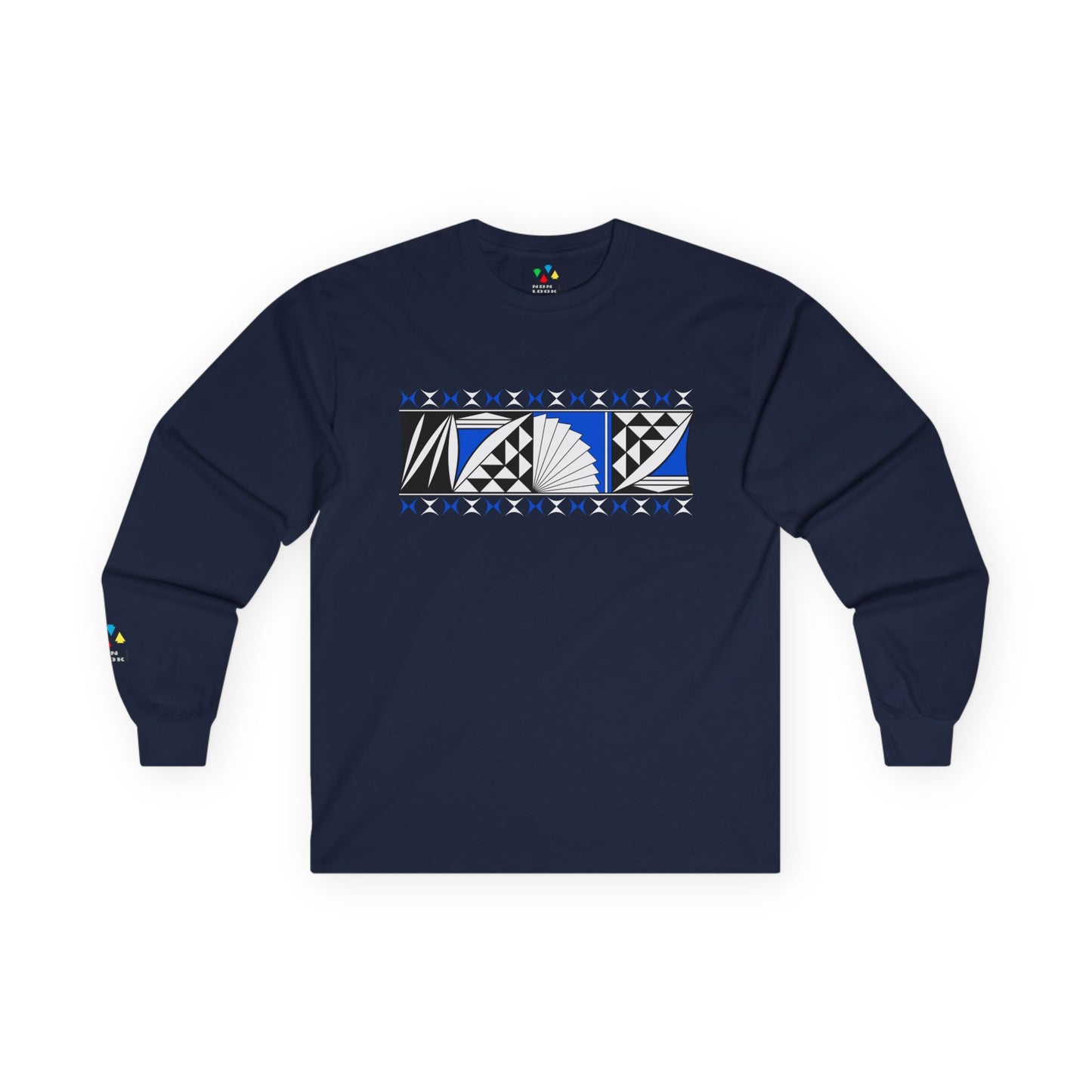 Southwest Sunrise in Blue Unisex Long Sleeve Tee