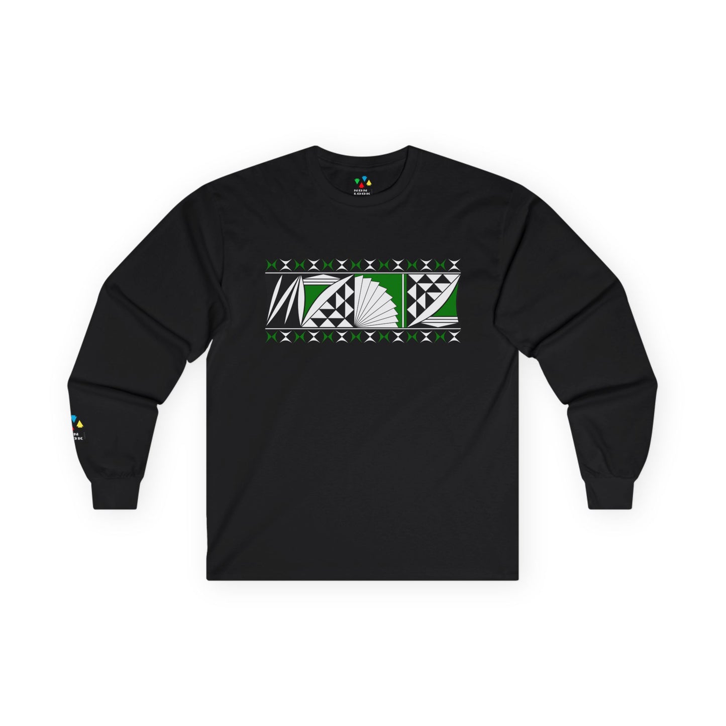 Southwest Sunrise in Green Unisex Long Sleeve Tee