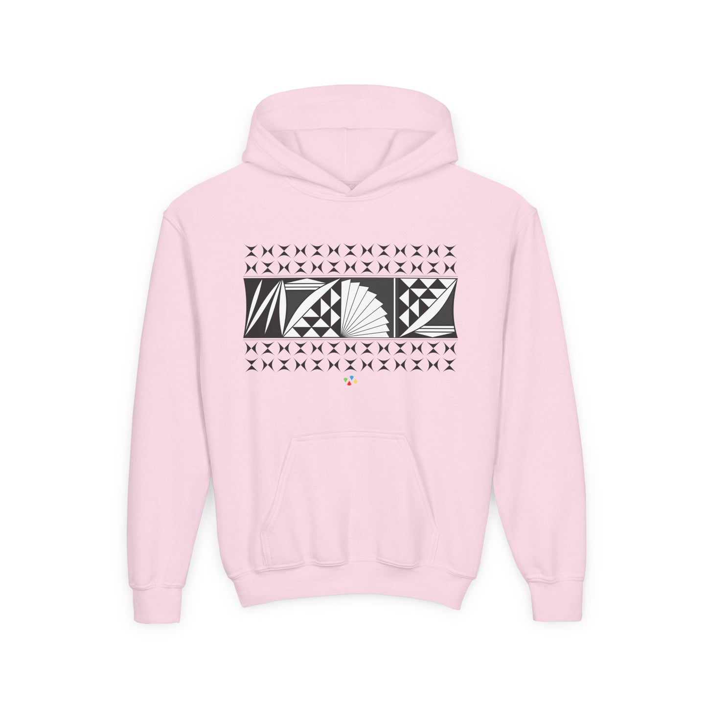 Charcoal Southwest Sunrise Youth Heavy Blend Hooded Sweatshirt