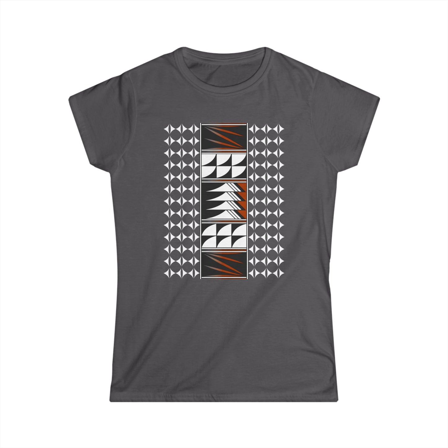 Rust Native Feather Blessing Women's Softstyle Tee