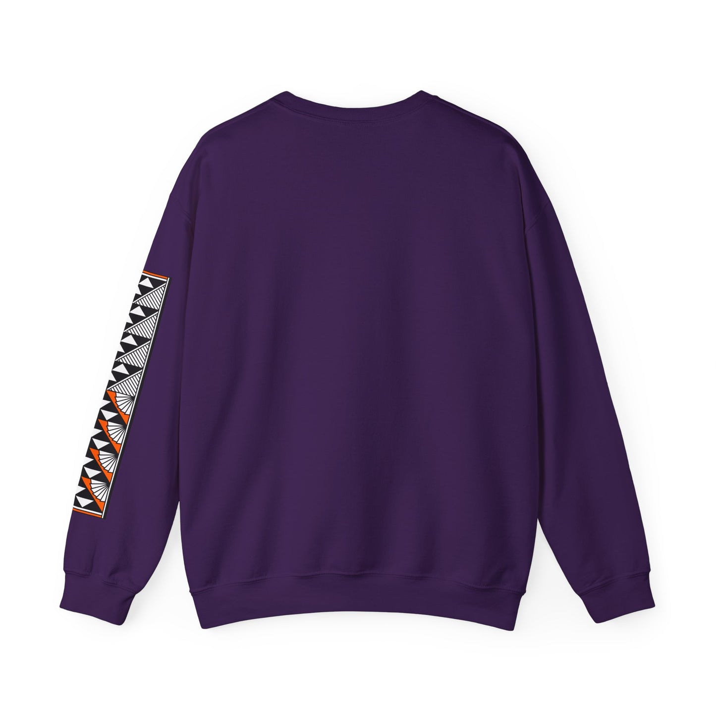 Sun and Rain in Orange Unisex Sweatshirt