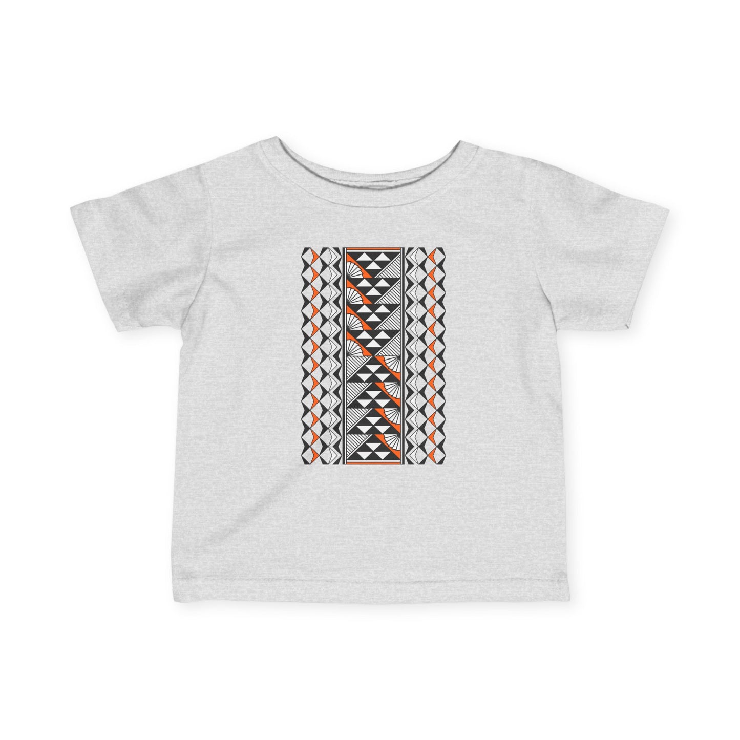 Orange Sun and Rain Infant Fine Jersey Tee
