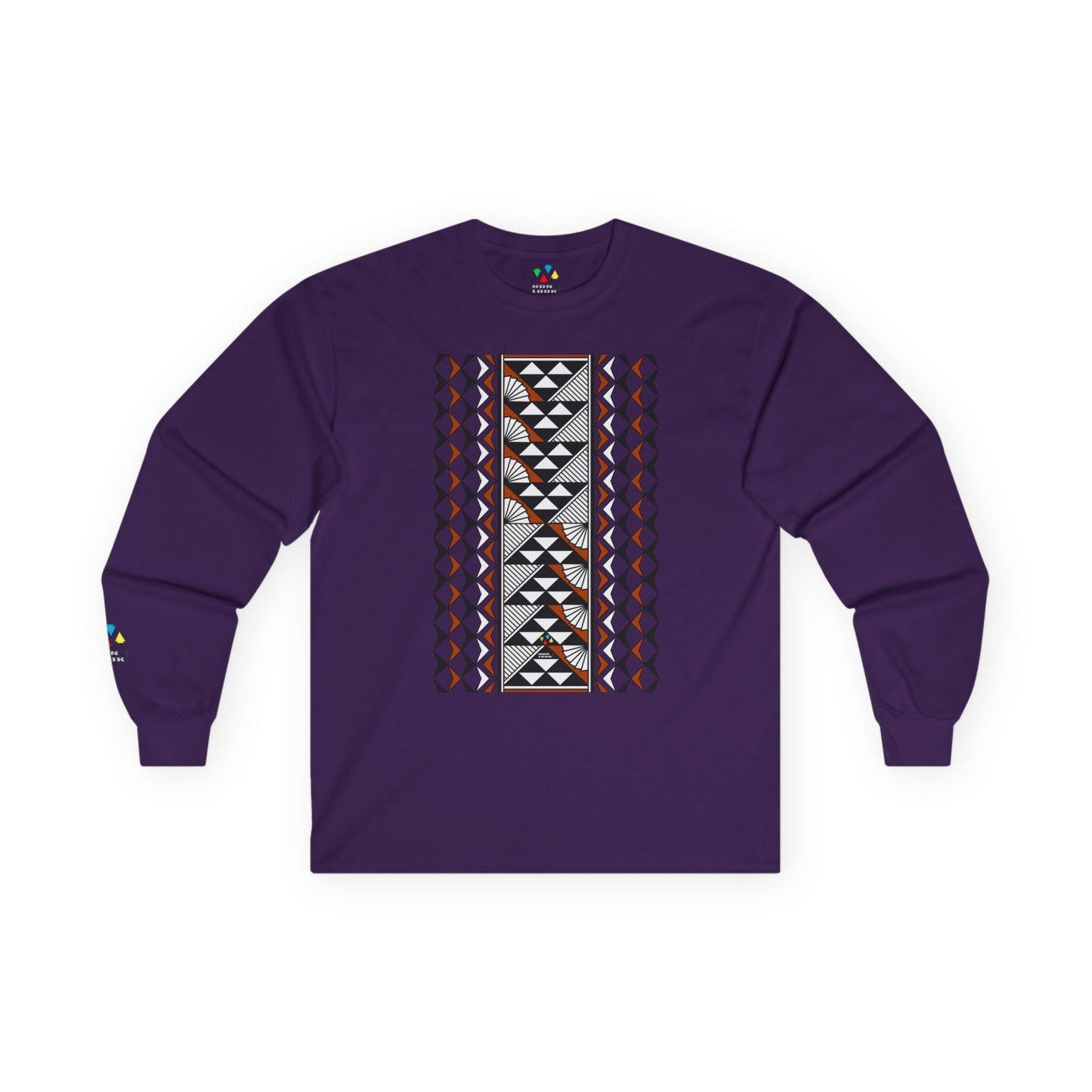 Sun and Rain in Rust Unisex Long Sleeve Tee