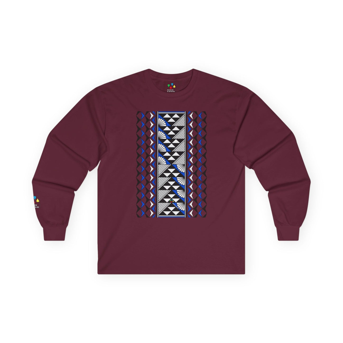Sun and Rain in Blue Unisex Long Sleeve Tee