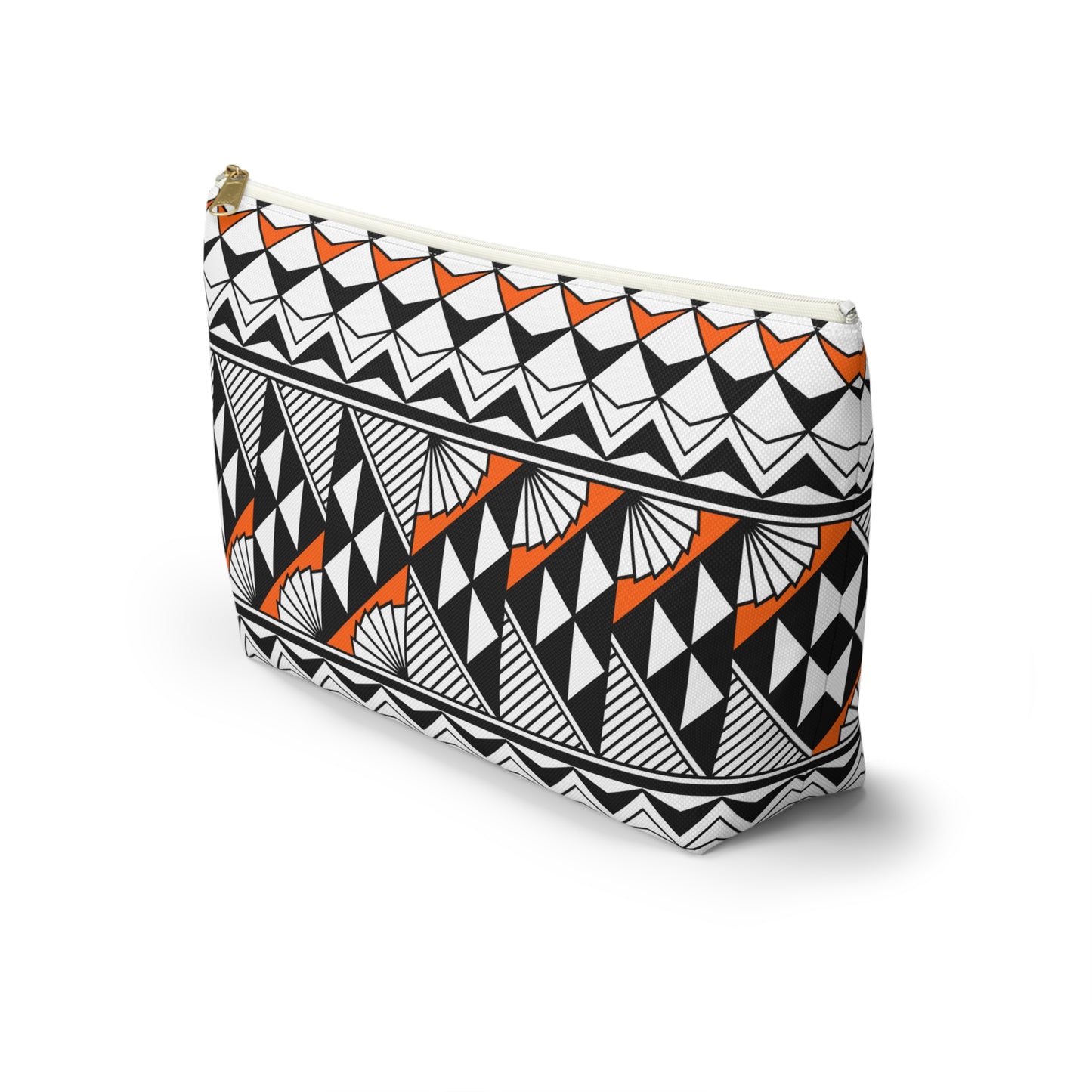 Sun nd Rain in Orange Pouch w T-bottom