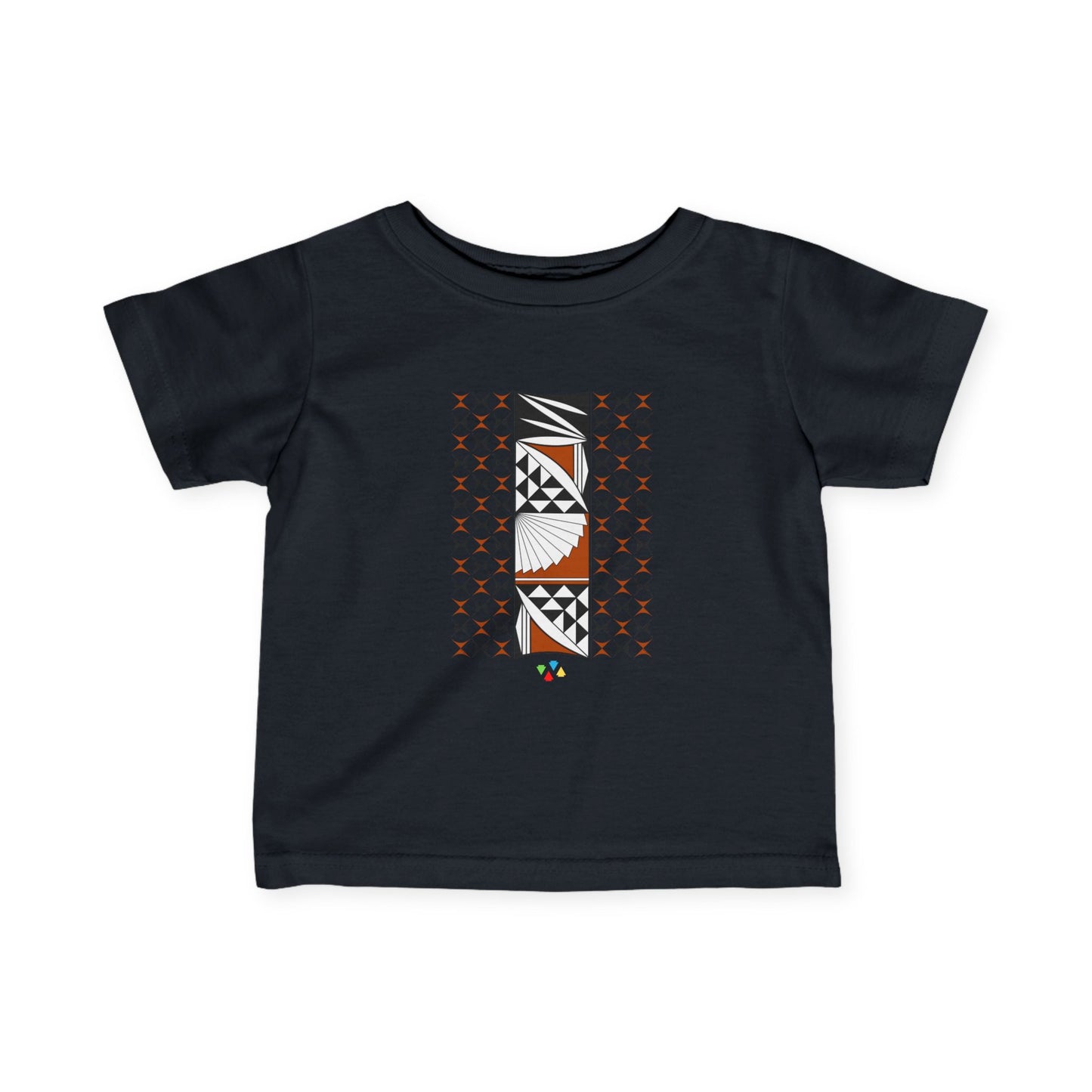 Rust Southwest Sunrise Infant Fine Jersey Tee