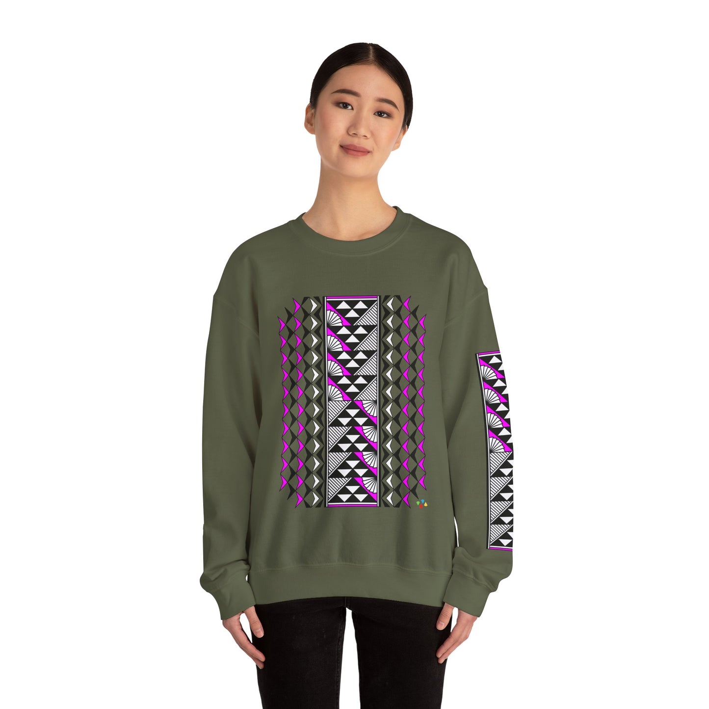 Sun and Rain in Pink Unisex Sweatshirt