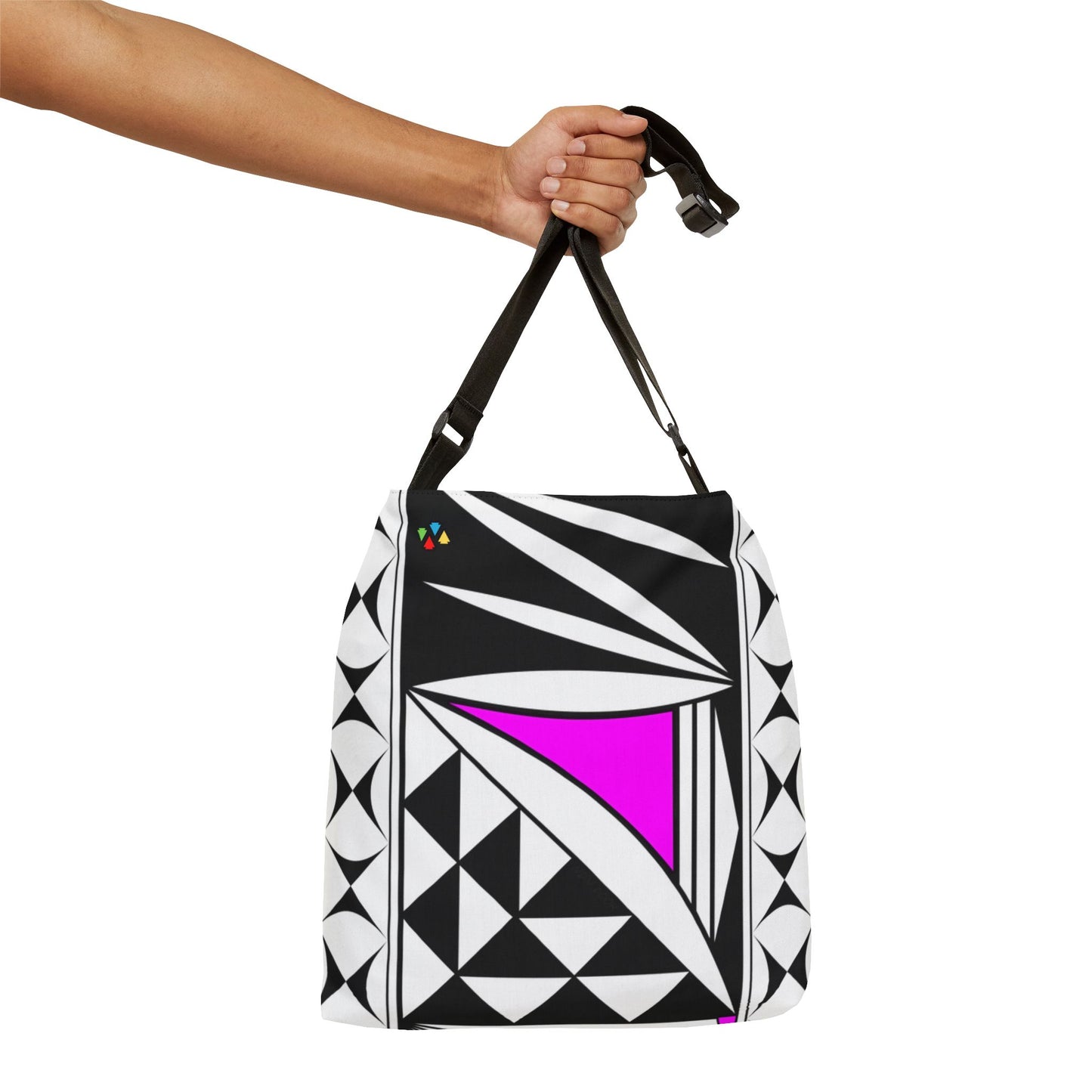 Pink Southwest Sunrise Adjustable Tote Bag