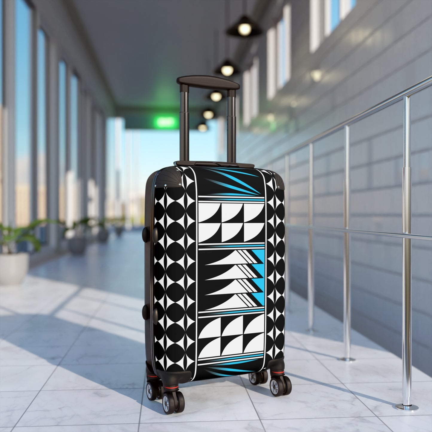 Blessed Feathers in Turquoise Suitcases