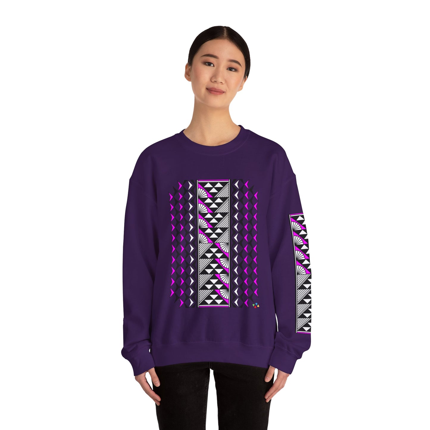 Sun and Rain in Pink Unisex Sweatshirt