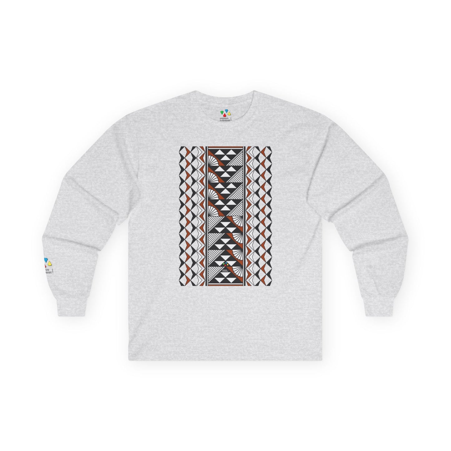 Sun and Rain in Rust Unisex Long Sleeve Tee