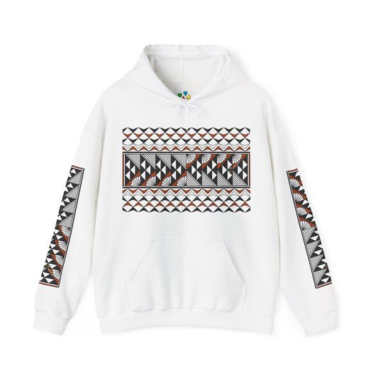 Sun and Rain in Rust Unisex Hoodie