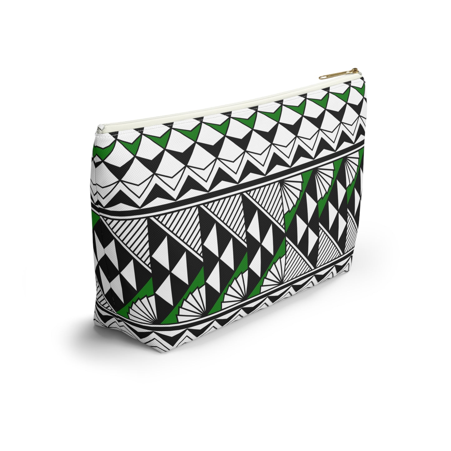 Sun and Rain in Green Pouch w T-bottom
