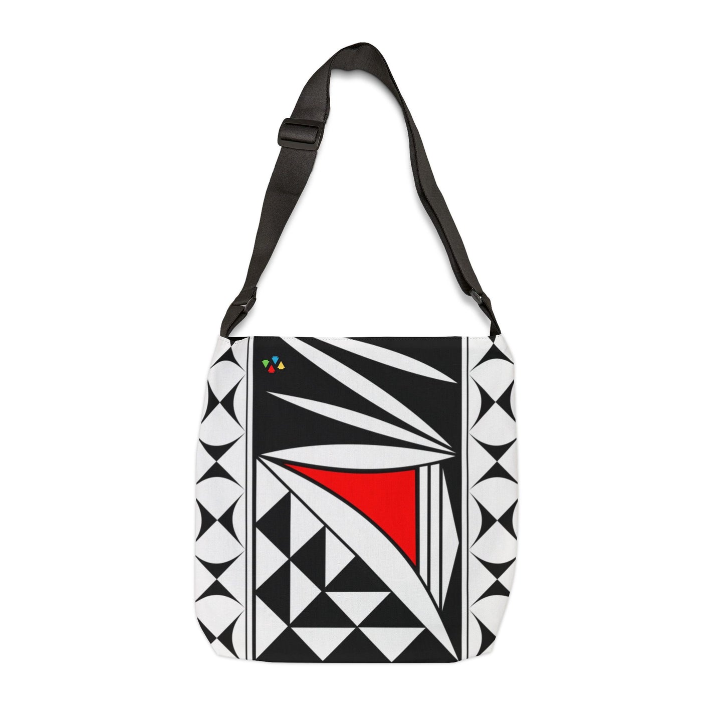 Red Southwest Sunrise Adjustable Tote Bag