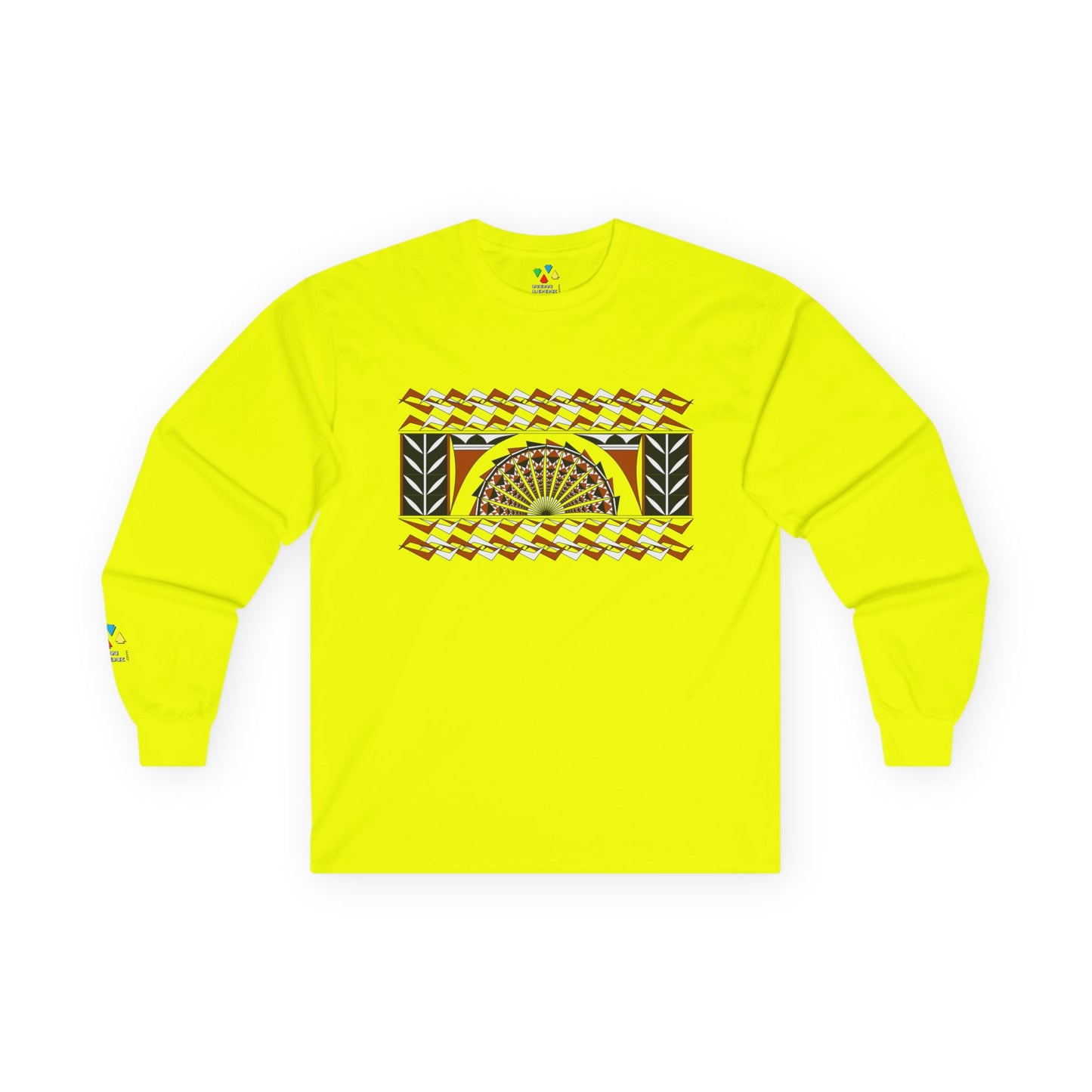 Southwest Sunset in Rust Unisex Long Sleeve Tee