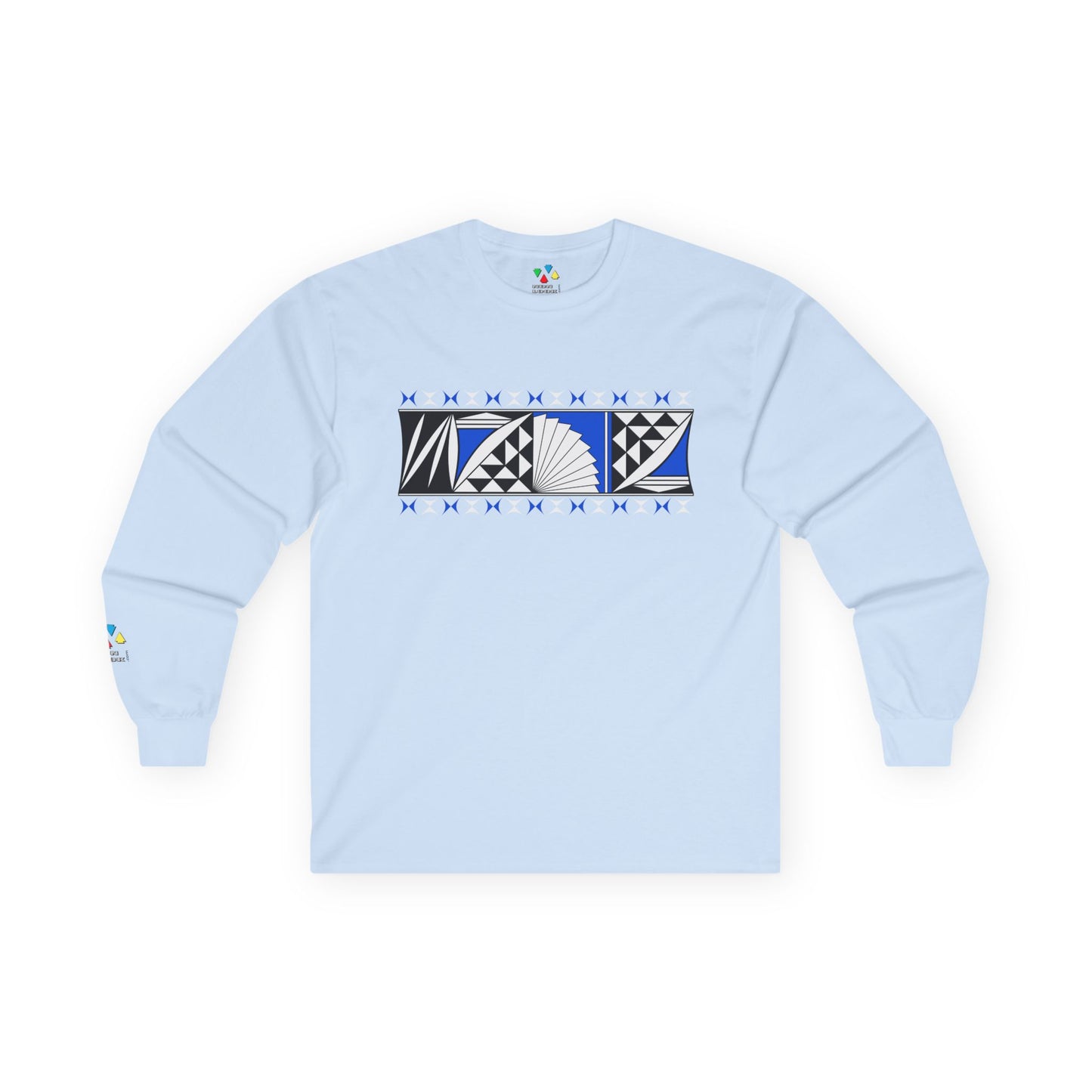 Southwest Sunrise in Blue Unisex Long Sleeve Tee