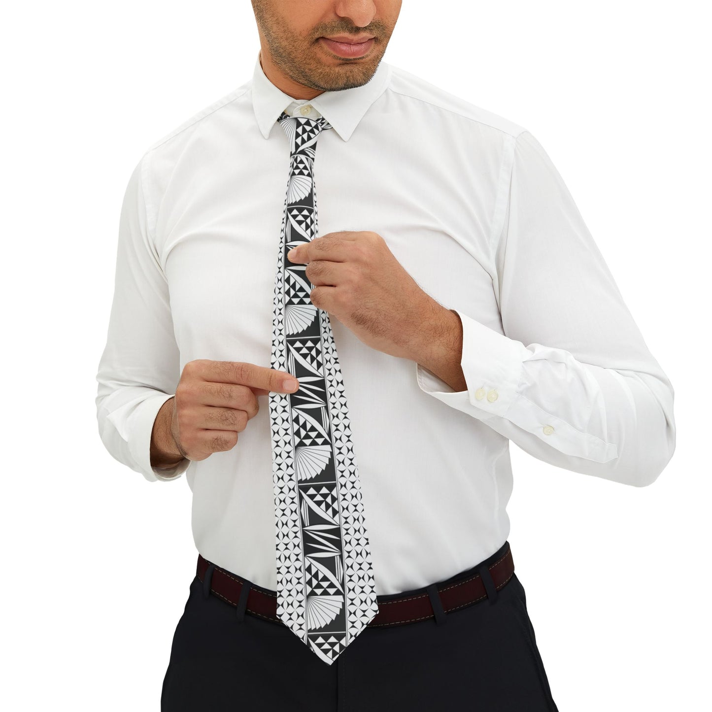 Charcoal Southwest Sunrise Necktie