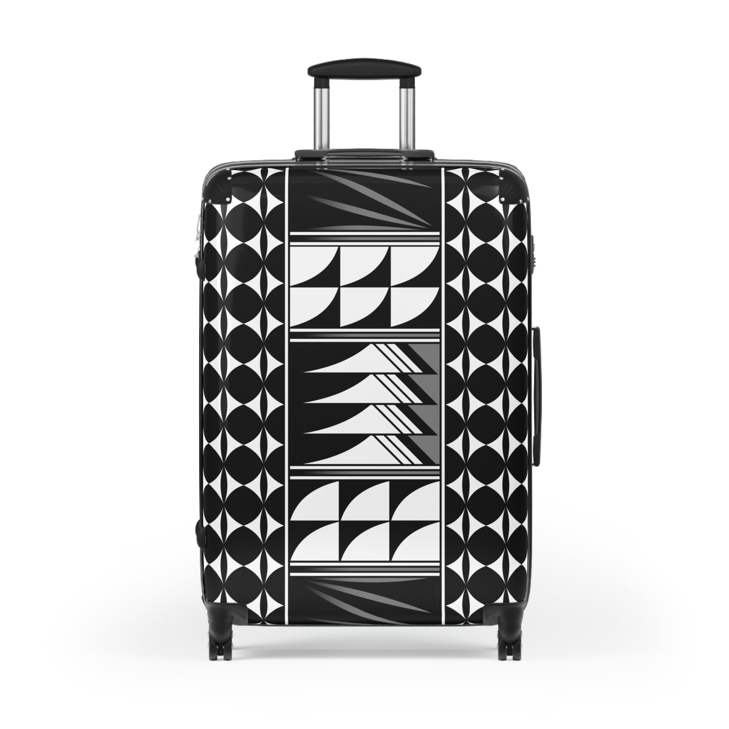 Blessed Feathers in Gray Suitcases