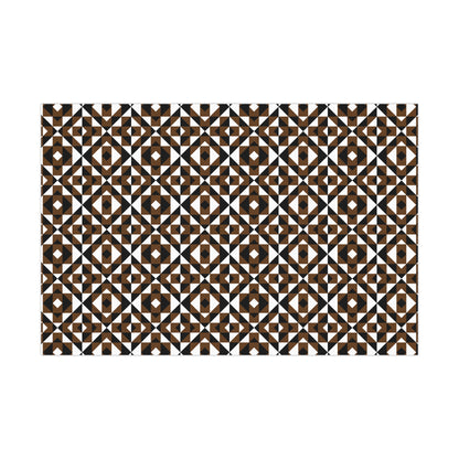Brown Sacred Mountains Gift Wrap Papers