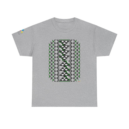 Sun and Rain in Green Gildan Unisex Tee