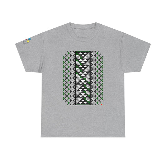 Sun and Rain in Green Gildan Unisex Tee