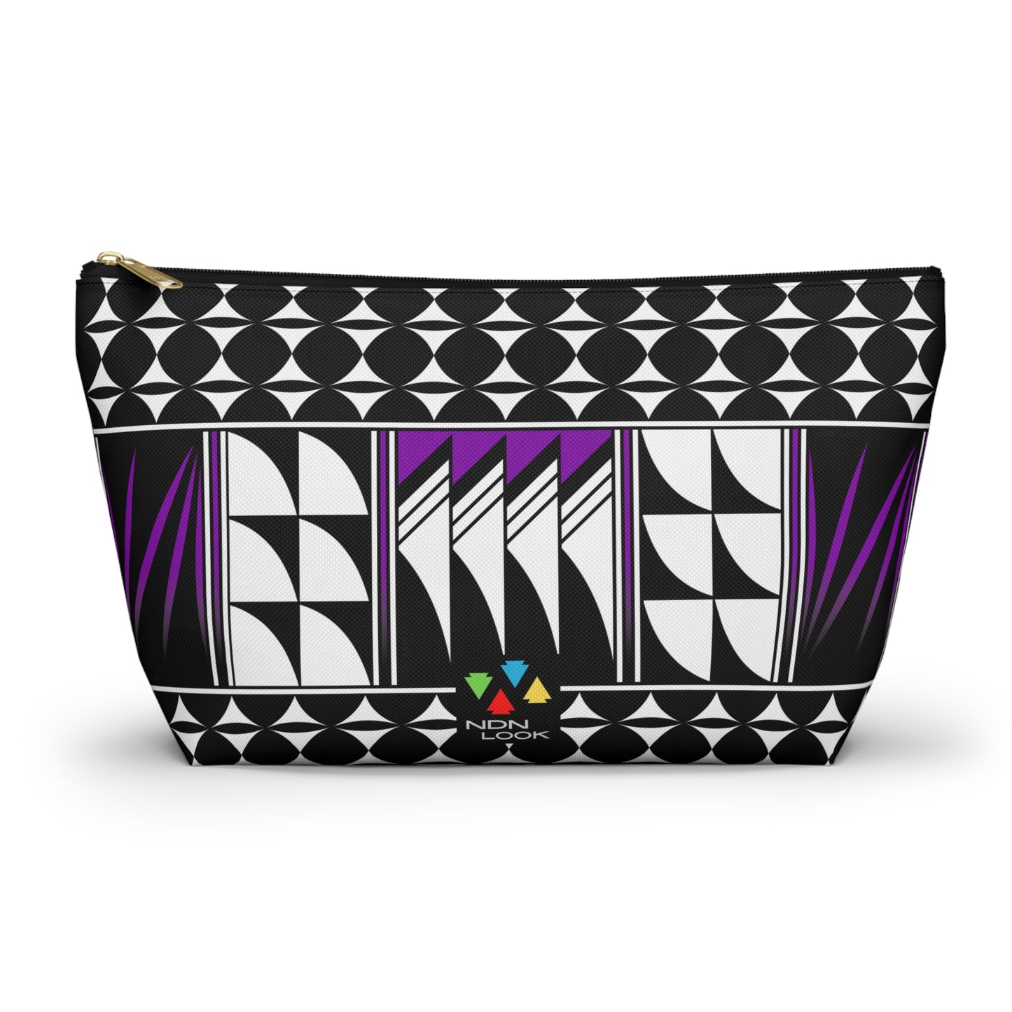 Blessed Feathers in Purple Pouch w T-bottom