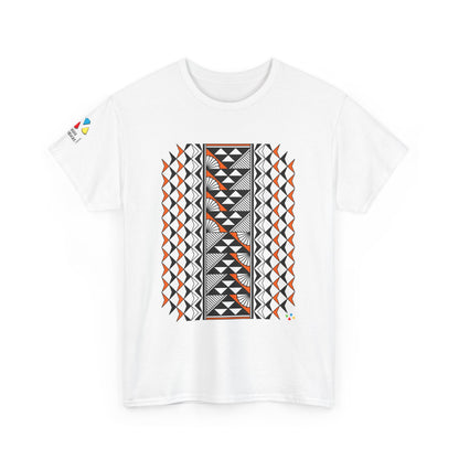 Sun and Rain in Orange Gildan Unisex Tee