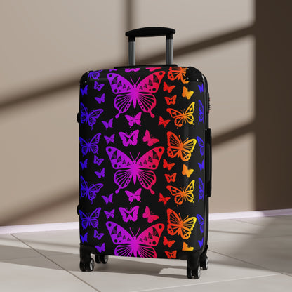 Rainbow Butterflies Suitcases