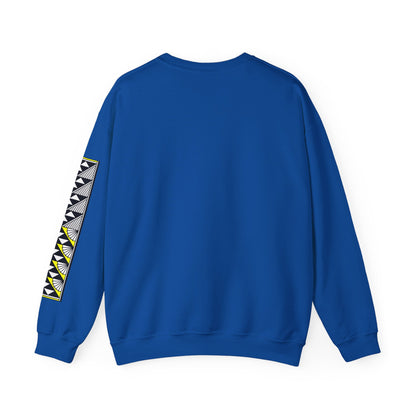 Sun and Rain in Yellow Unisex Sweatshirt