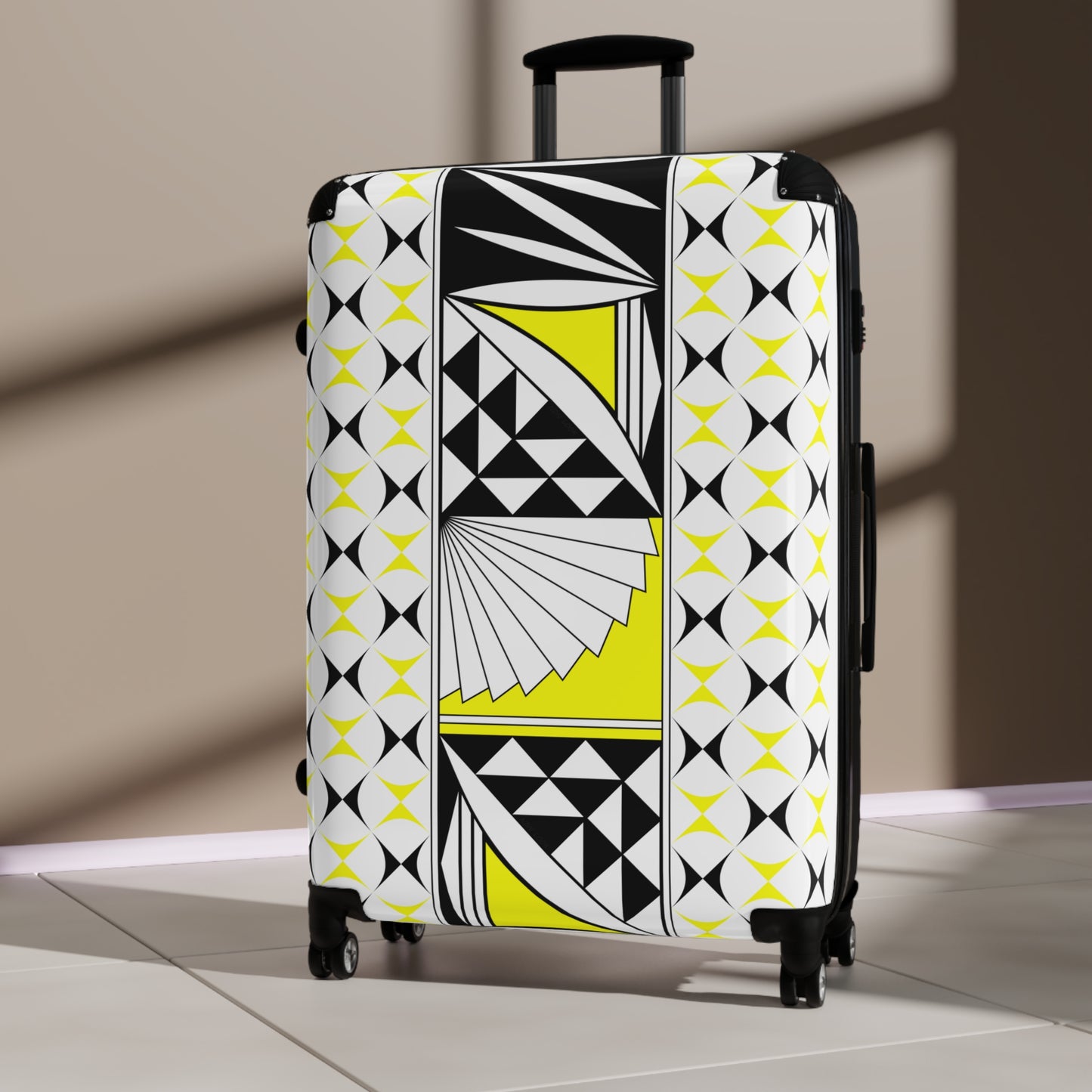 Yellow Southwest Sunrise Suitcases