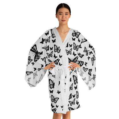 Butterfly Dance Kimono Robe – Where Comfort Meets Native Grace