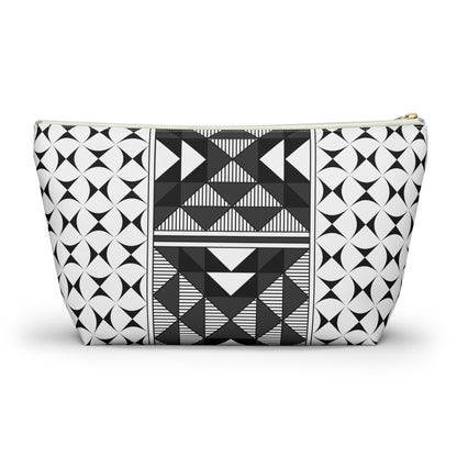 Sacred Mountains in Charcoal Pouch w T-bottom