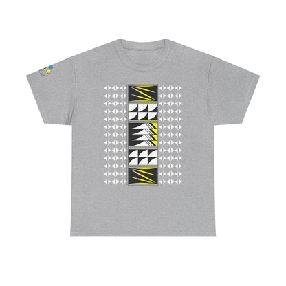Feather Blessings in Yellow Gildan Unisex Tee