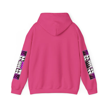 Blessed Feathers in Pink Unisex Hoodie