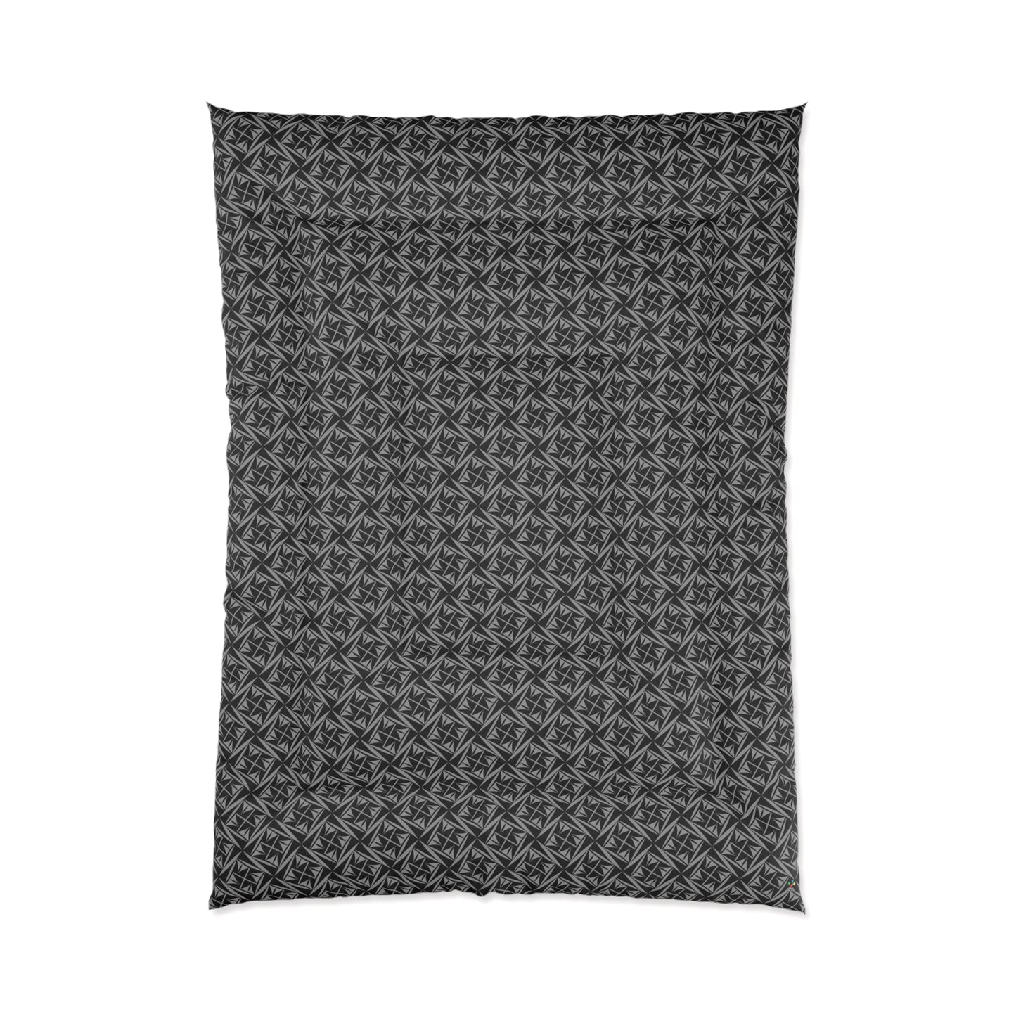 Sacred Winds in Charcoal Comforter