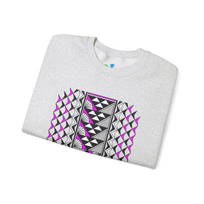 Sun and Rain in Pink Unisex Sweatshirt