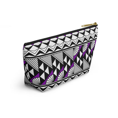 Sun and Rain in Purple Pouch w T-bottom