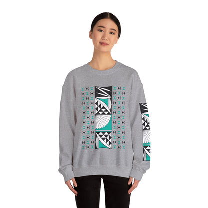 Southwest Sunrise in Aqua Unisex Sweatshirt