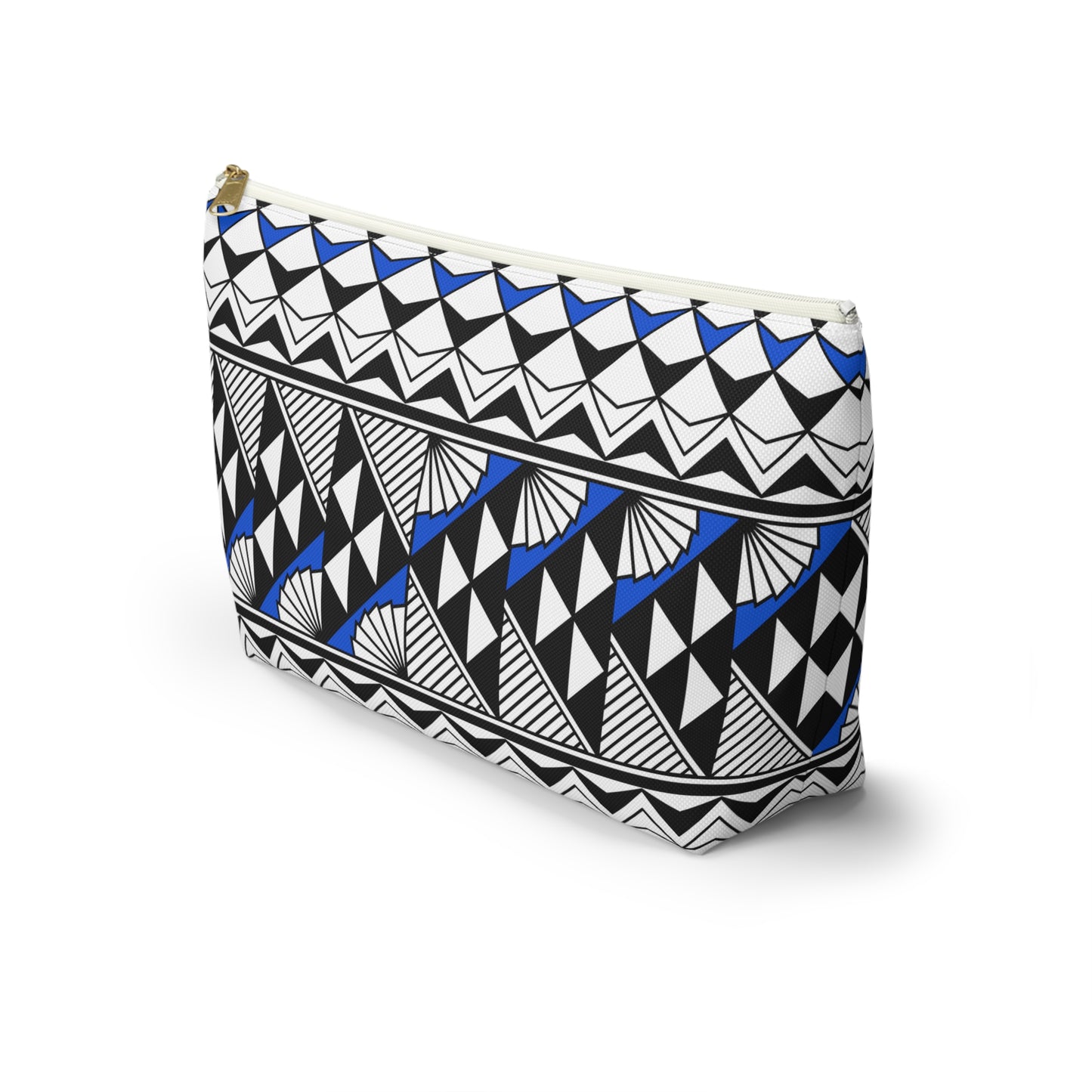Sun and Rain in Blue Pouch w T-bottom