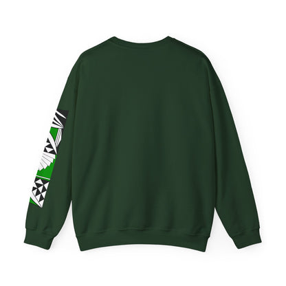 Southwest Sunrise in Green Unisex Sweatshirt