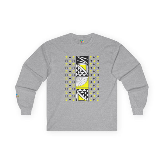 Southwest Sunrise in Yellow Unisex Long Sleeve Tee